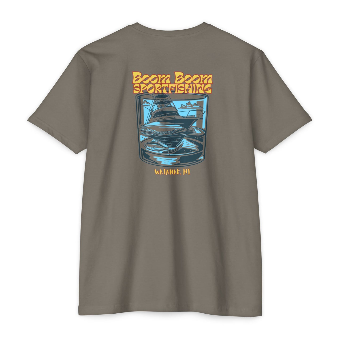 Retro ‘Boom Boom Sportsmodel’ Unisex T-Shirt - Vintage Sailing Design