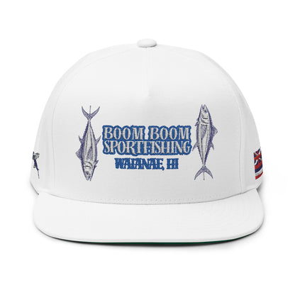 Boom Boom Sportfishing Flat Bill Cap