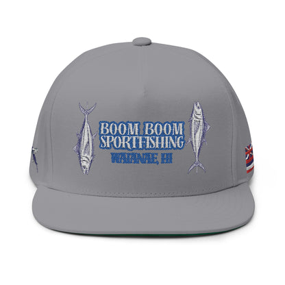 Boom Boom Sportfishing Flat Bill Cap