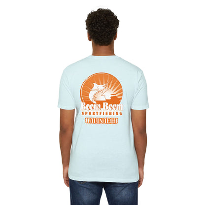 Boom Boom Sportfishing Unisex CVC Jersey T-Shirt - Casual Outdoor Apparel