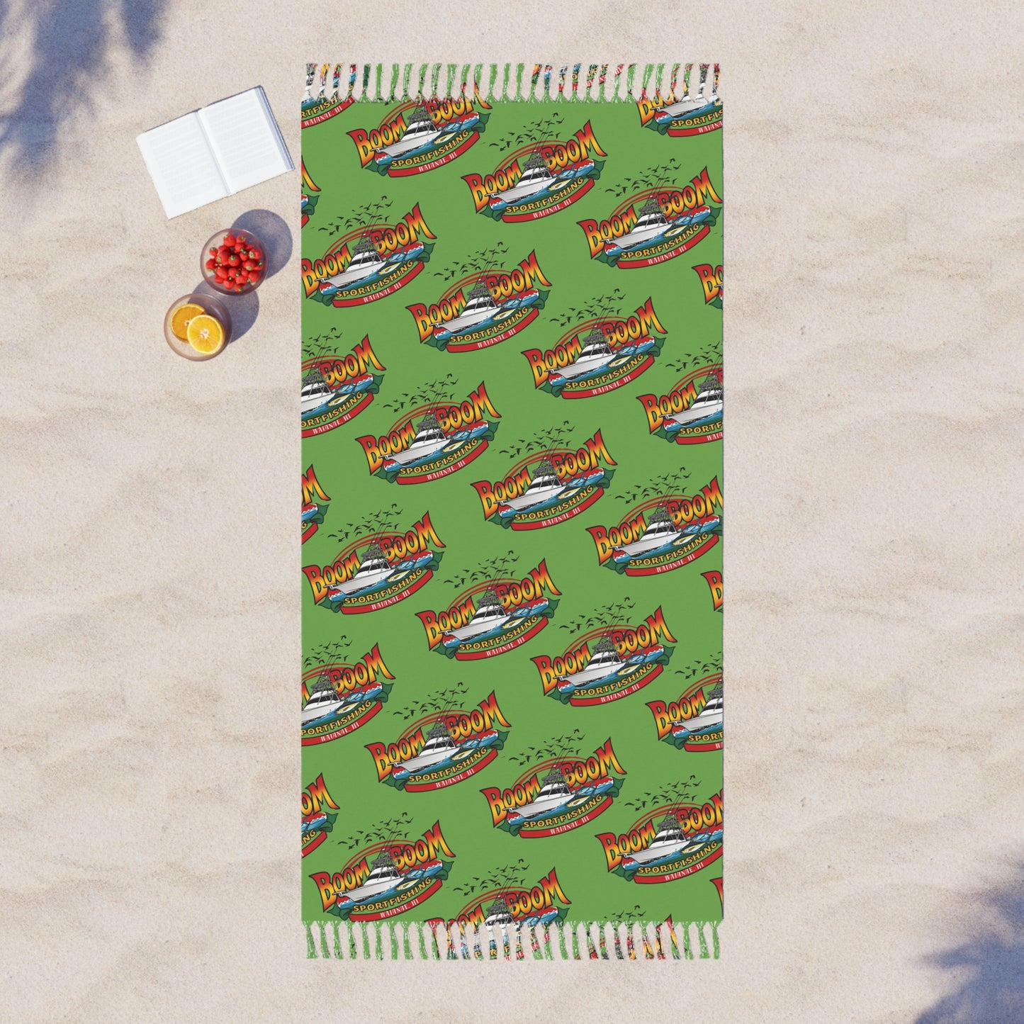 Boom Boom Boho Beach Towel