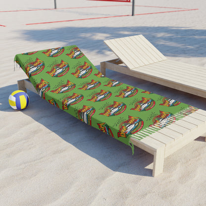 Boom Boom Boho Beach Towel