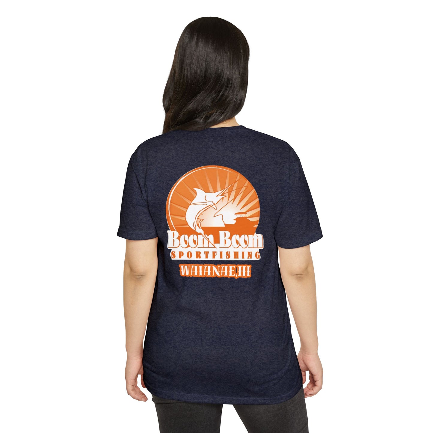 Boom Boom Sportfishing Unisex CVC Jersey T-Shirt - Casual Outdoor Apparel