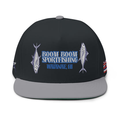 Boom Boom Sportfishing Flat Bill Cap